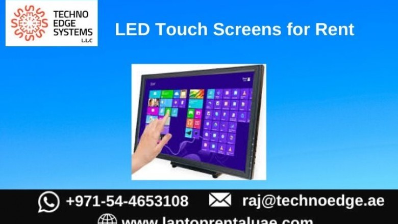 Some Tips to Know Before Hiring an Interactive Touch Screen Rental