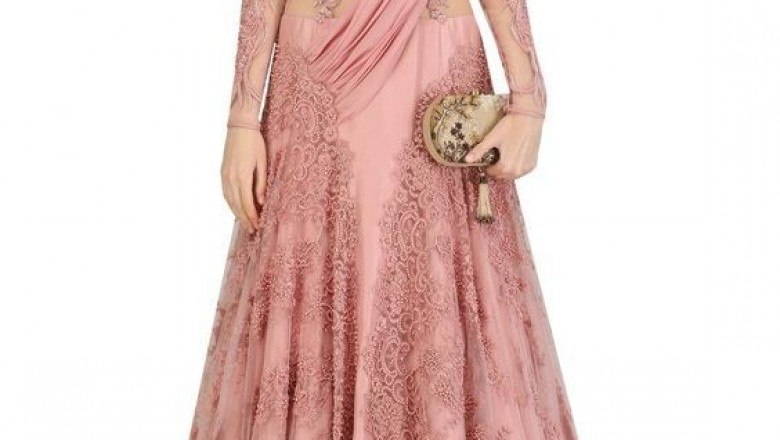 Fabulous Saree Gown Dress will make easier your life
