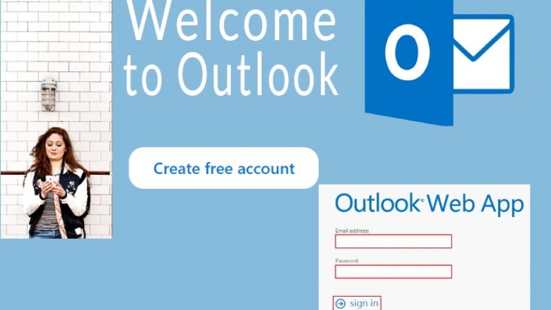 How to create a new Microsoft outlook mail account?