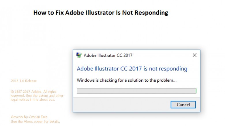 How to Fix Adobe Illustrator Is Not Responding