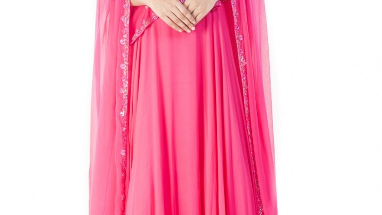 Best Cape Dresses | Buy Designer Cape Anarkali Suits at Fresh Look Fashion