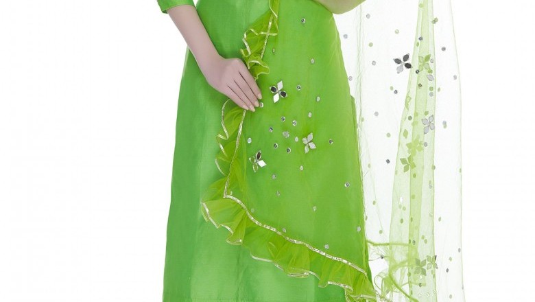 Plazo Suit is the combination of kurta and palazzo pant