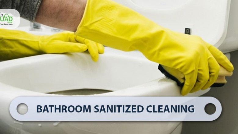 Sanitized Bathroom Cleaning Services in Bangalore
