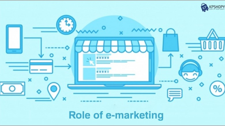 What is the role of e-marketing?