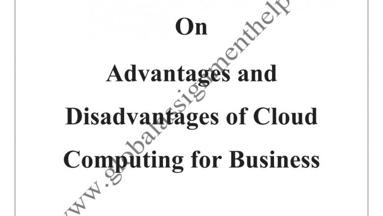 Cloud Computing Assignment Sample