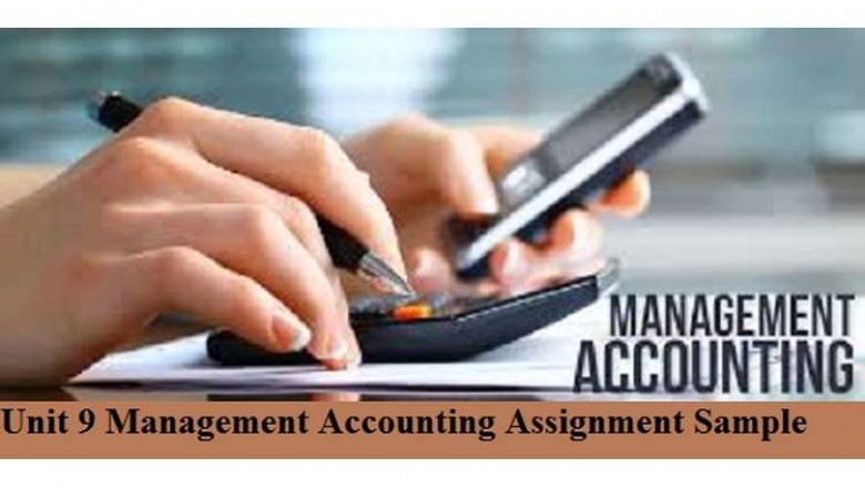 Management Accounting Assignment Samples