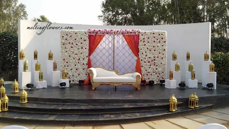 Stage Decorations, Wedding Stage Rental, Wedding Decor Rental, Lucky Wedding Rental