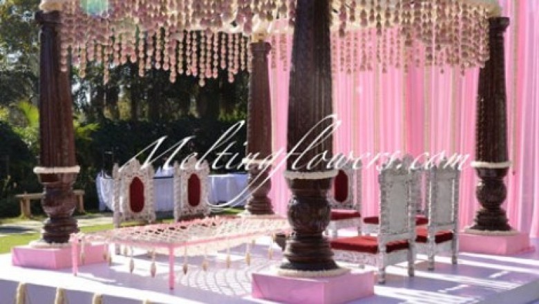 Mandap Decorations | Wedding Mandap | Mandap Flower decorations | Melting flowers