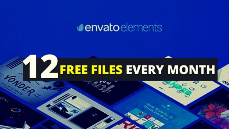 Grab The Envato Elements Offer – 12 Free Files Every Month