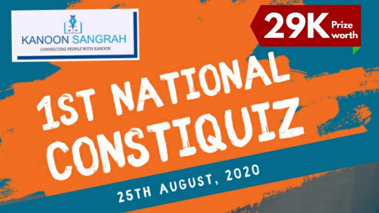KANOONSANGRAH 1st ONLINE CONSTITUTIONAL LAW QUIZ COMPETITION: INDIA'S BIGGEST QUIZ COMPETITION - Kanoon Sangrah