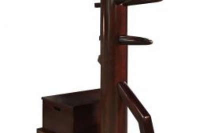 Wing chun dummy with storage box