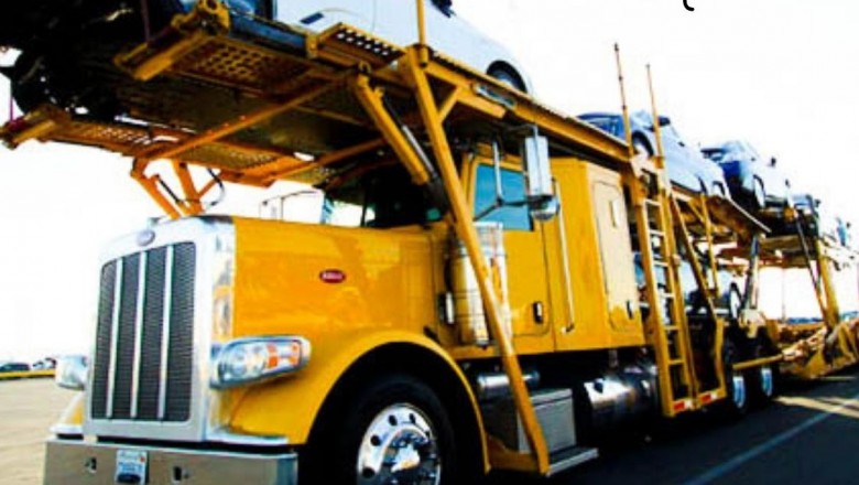 Auto Transport Car Carrying USA