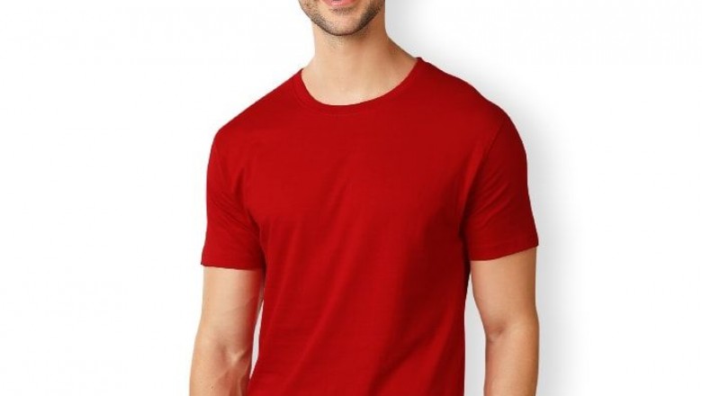 Make your wardrobe a stylish one with plain t shirts for men available online