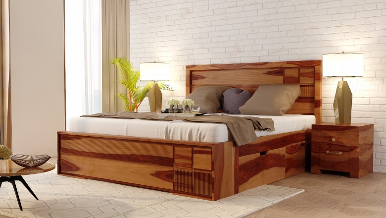 Buy King Size Bed Online in India at WoodenAlley