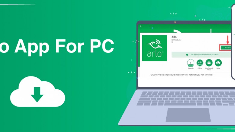 How do Arlo users use the Arlo app on the computer?