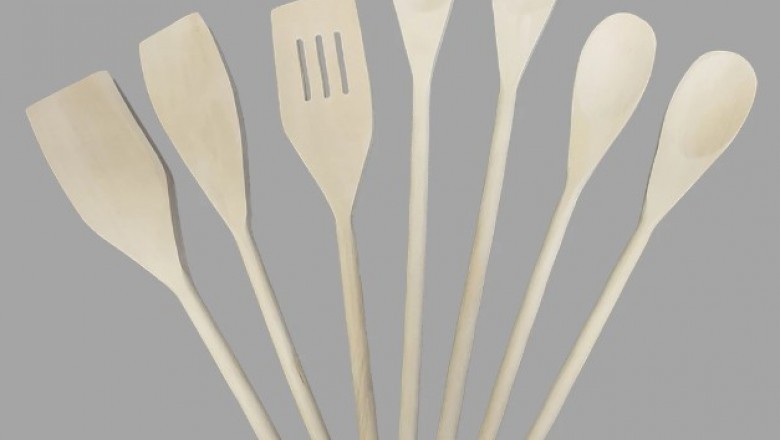 Marble and Wood Utensils