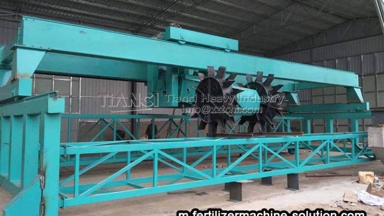 What kind of equipment is needed to build a small organic fertilizer plant?