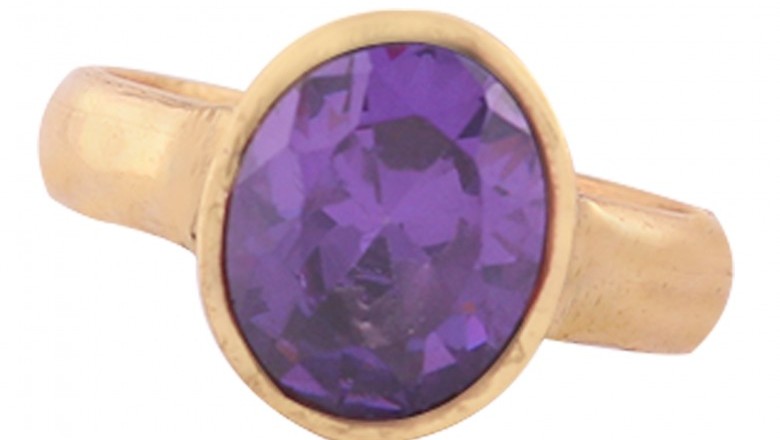 Natural Certified Blue Sapphire Neelam Adjustable Ring