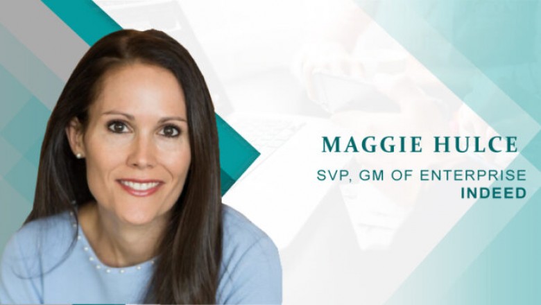 HRTech Cube Interview with SVP, GM of Enterprise, Indeed – Maggie Hulce
