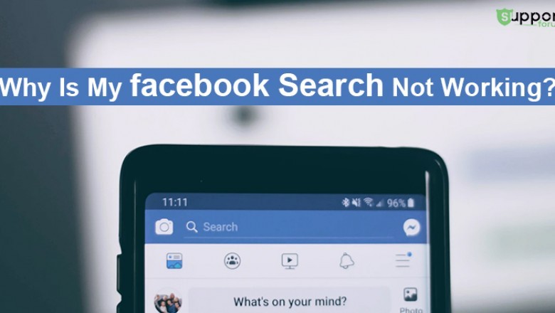 Facebook messenger search not working