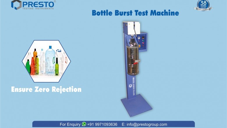 Best PET Bottle Burst Tester Manufacturer