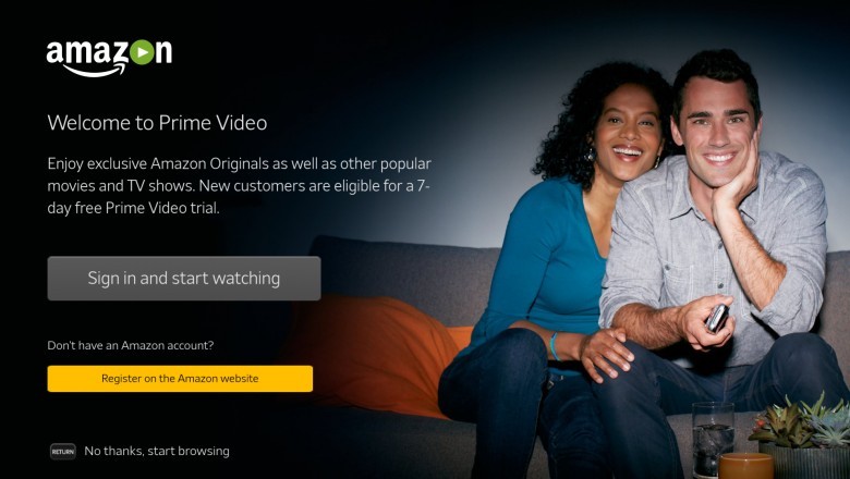 www.amazon.com/mytv - Enter Code - Activate Amazon on Smart TV
