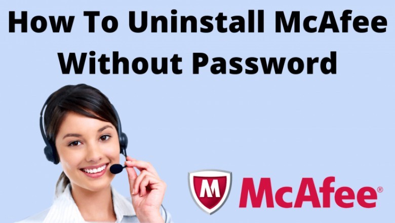 Uninstall McAfee endpoint security without password