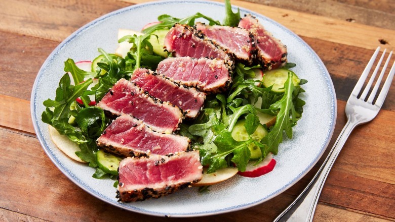 Enjoy Seared Tuna with Wasabi Sauce in Atlanta