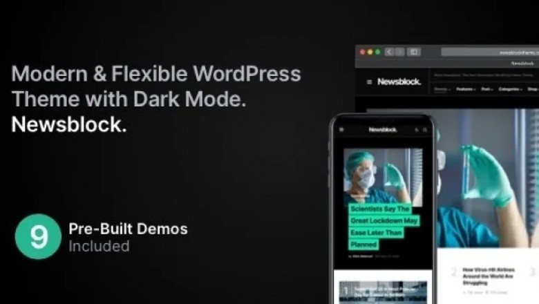 Newsblock - News & Magazine WordPress Theme with Dark Mode