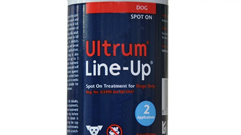 ULTRUM LINE-UP FLEA AND TICK TREATMENT FOR DOGS