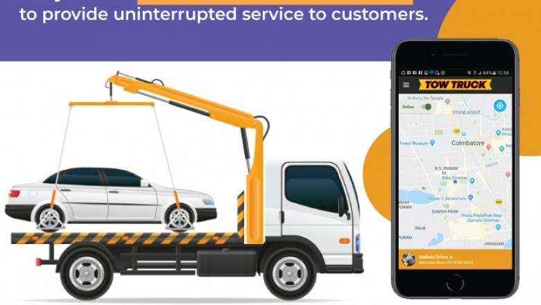 On Demand Towing App Development like uber | On-Demand Roadside Assistance app | Uber like tow truck app | towing service app Development