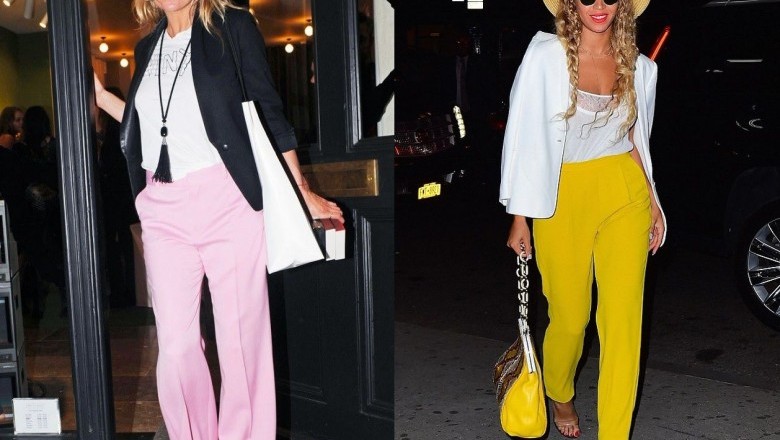 Women Silk Trousers - Womens Lagenlook Trousers