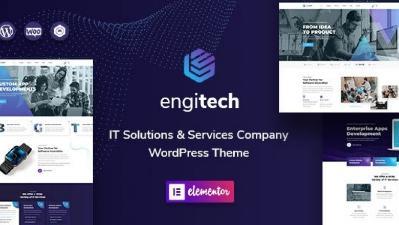 Engitech - IT Solutions & Services WordPress Theme