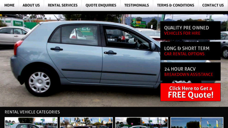 Car rental Melbourne