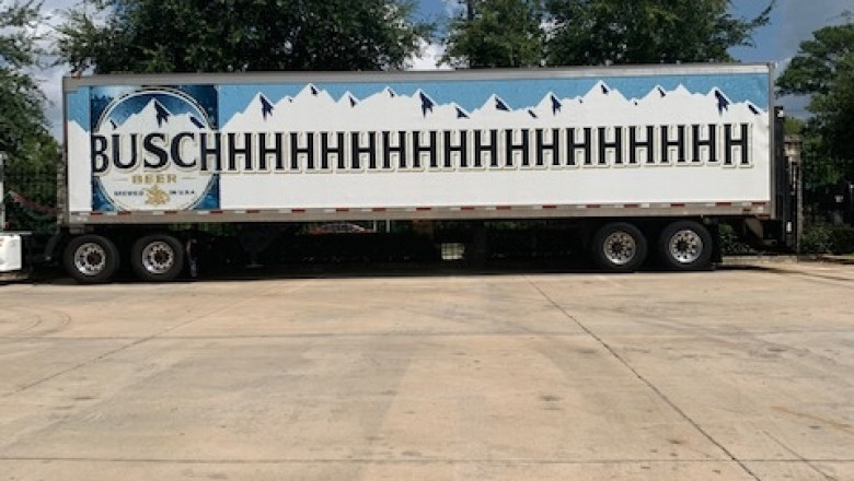Vinyl lettering Houston - Cline Wraps