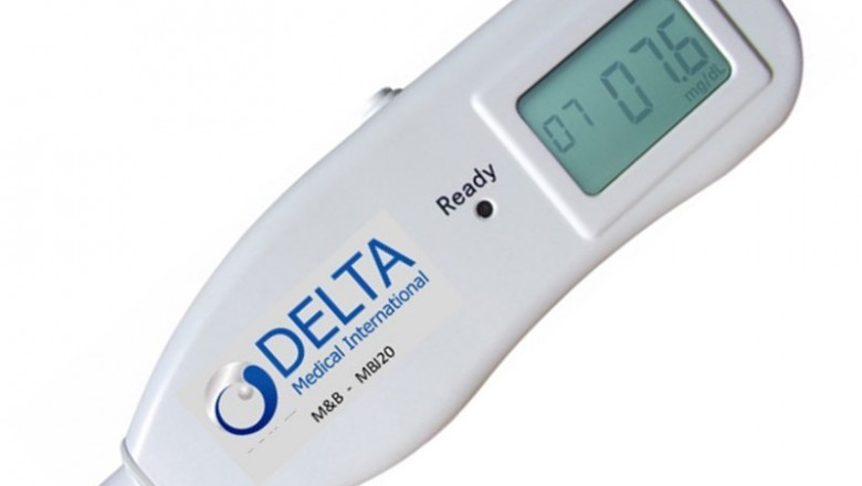 The use of a jaundice metre assists in the calculation of bilirubin levels, as well as the patient safety and speeding up decision-making