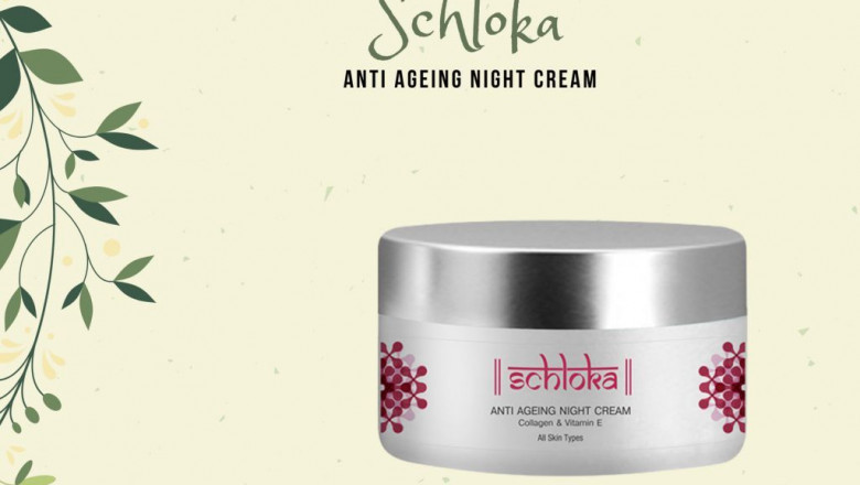 Shloka Anti Aging Night Cream Modicare Schloka Anti Aging Night Cream