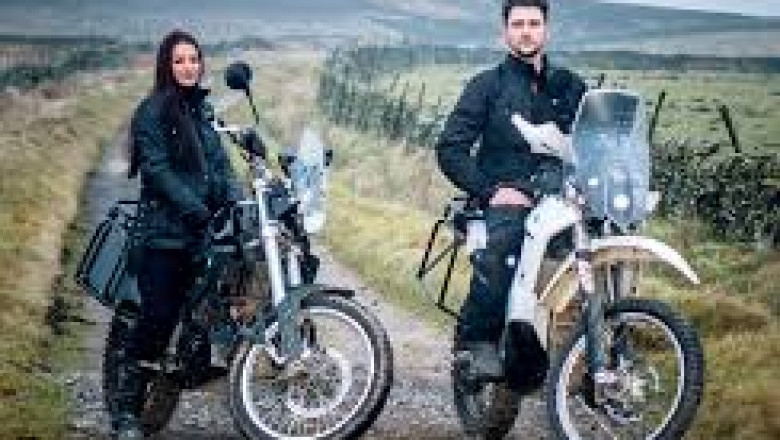 Travelling on motorbike