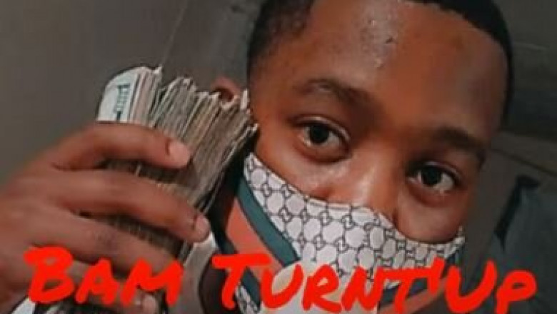 Rising Rapper Michael Robinson Aka Bam Turnt'up Releases First Single "Racarona"