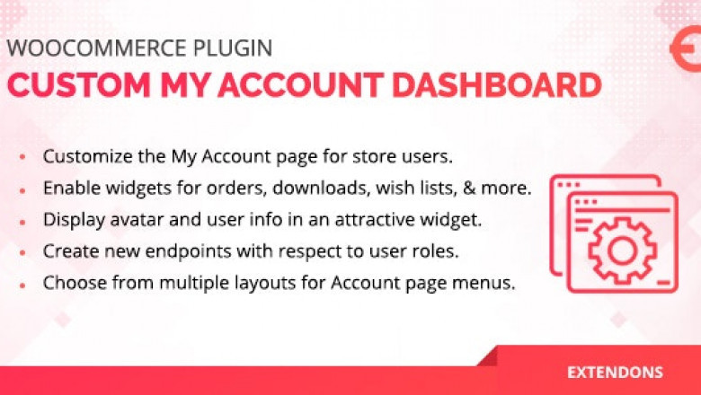 WooCommerce User Dashboard Plugin