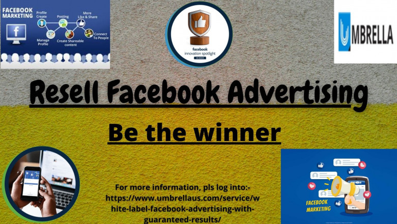 Be the recipient of best resell Facebook advertising services and experience assured success