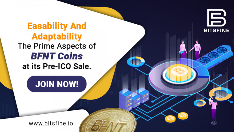 Easability and adaptability- the prime aspects of BFNT coins at its Pre-ICO sale. Join now!