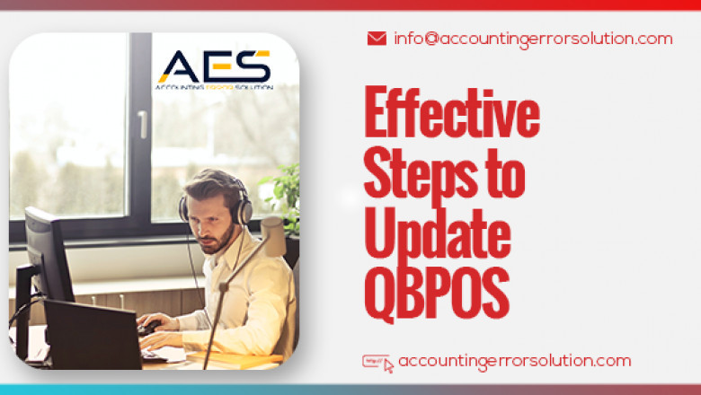 What are The Effective Steps to Update QBPOS