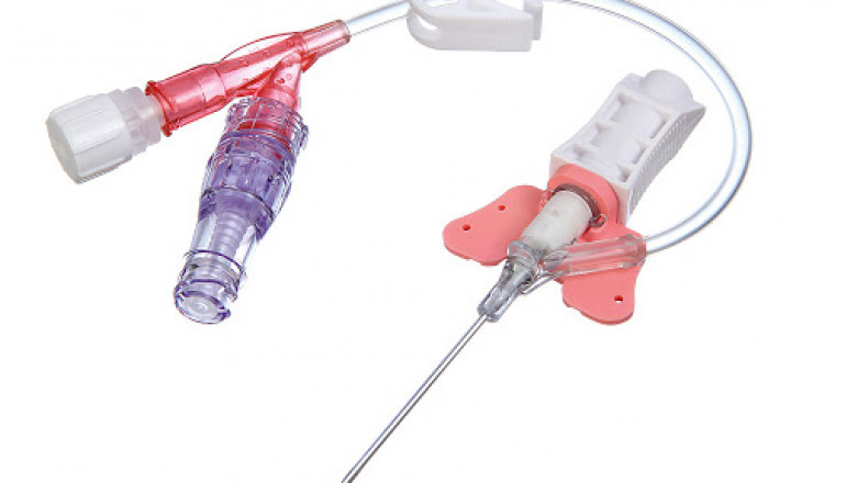 Cannula is a flexible tube with a retractable and sharp inner core which is inserted into a vein