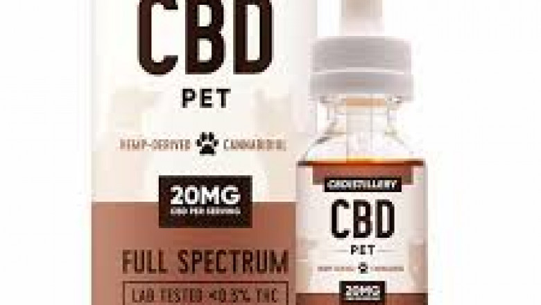 CBD pet tincture