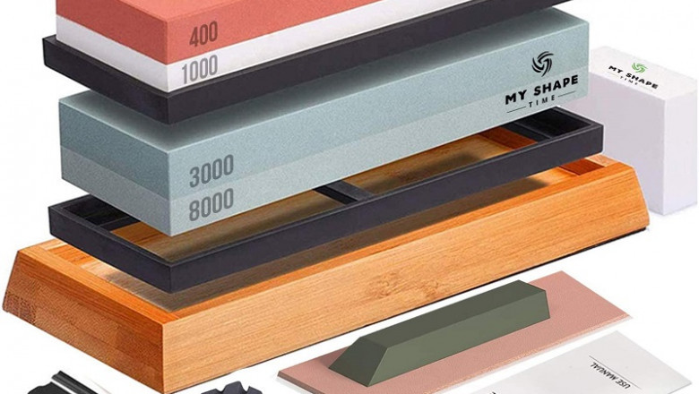 How to sharpen a knife with whetstone