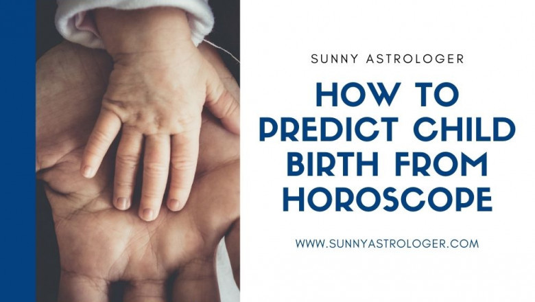 How to predict childbirth from horoscope