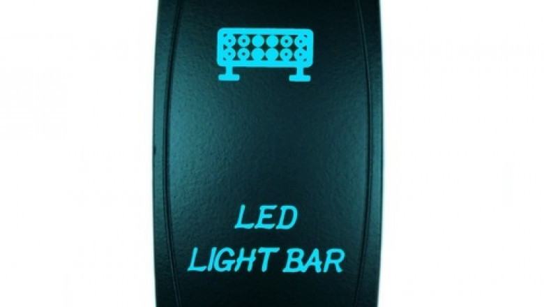 12 VOLT POWER LASER ROCKER SWITCH