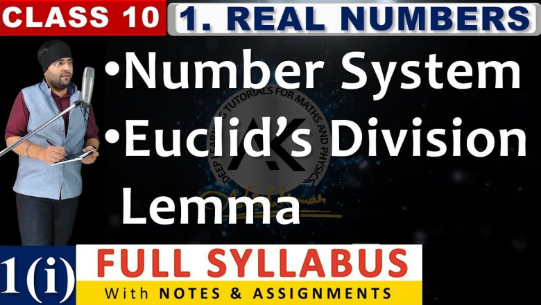 Lecture 1 (Part 1) - Chapter 1 Real Numbers Class 10 Maths