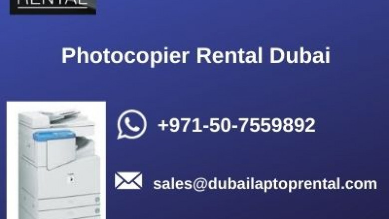 What is the Cost of Photocopiers for Rent in Dubai?